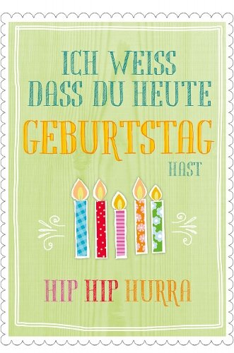 Postkarte glitter