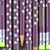 Bleistift Tupfer lila