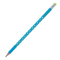 Bleistift Tupfer türkis
