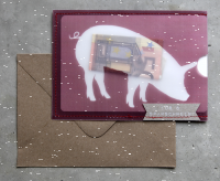 Scheinchen Schweinchen Karte – Geldsegen