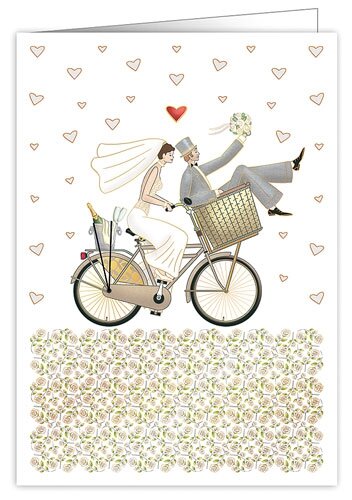 XL Karte Hochzeit
