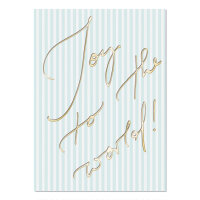 Postkarte – Joy to the world