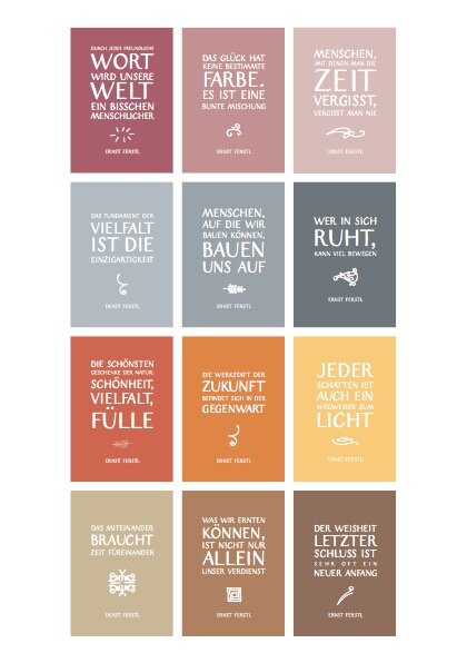 Spruchkarten-Set 2