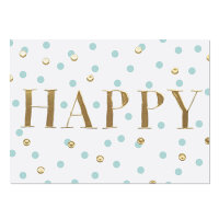 Postkarte Happy