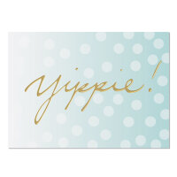Postkarte Yippie