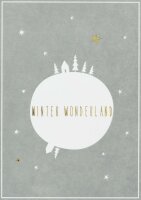 Karte Winter Wonderland