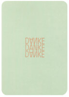 DANKE Karte – Danke Danke Danke