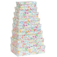 Geschenkbox Blümchen