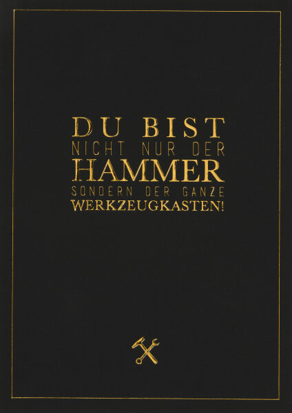 Herren Postkarte