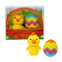 Radiergummi Osterei Kücken