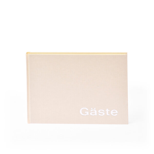 Gästebuch Celebrity "Gäste" Vanille