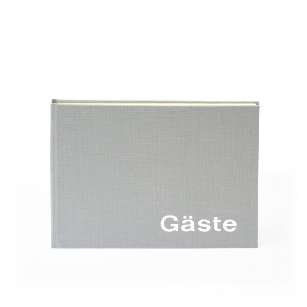 Gästebuch Celebrity "Gäste" Hellgrau