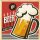 Serviette mini – Cold Beer here