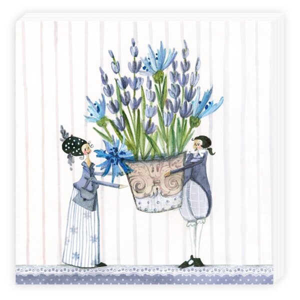 Servietten – Kornblumen