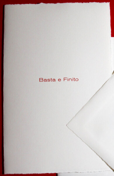 Karte Basta e finito