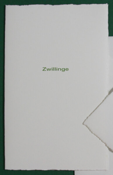 Karte Zwillinge