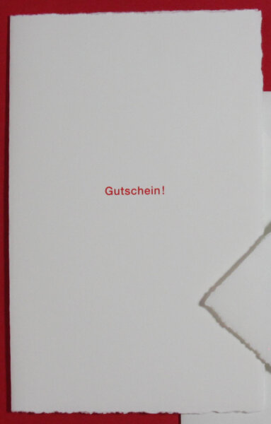 Karte Gutschein