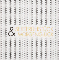 Cocktailservietten – Sektfrühstück …