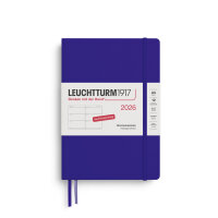 Wochenkalender & Notizbuch Medium A5 2026 ink