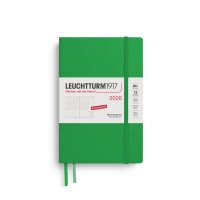 Wochenplaner Paperback B6+ 2026, spring leaf