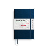 Wochenkalender & Notizbuch Paperback 2026 B6+, deep sea
