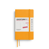 Wochenkalender Pocket (A6) 2026, Softcover, Rising Sun,...