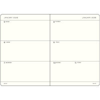 Wochenkalender Pocket (A6) 2026, Softcover, Deep Sea,...