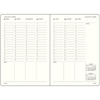 Wochenplaner Composition (B5) 2026, Hardcover, Schwarz