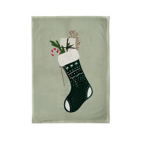 Geschirrtuch- Socke "Santa baby"