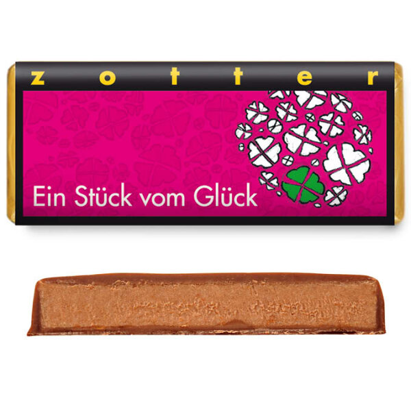 Schokolade "Ein Stück vom Glück"