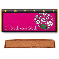 Schokolade "Ein Stück vom Glück"