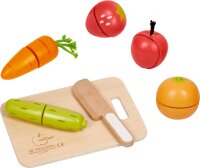 Holz-Schneide-Set Obst & Gemüse