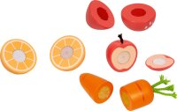 Holz-Schneide-Set Obst & Gemüse