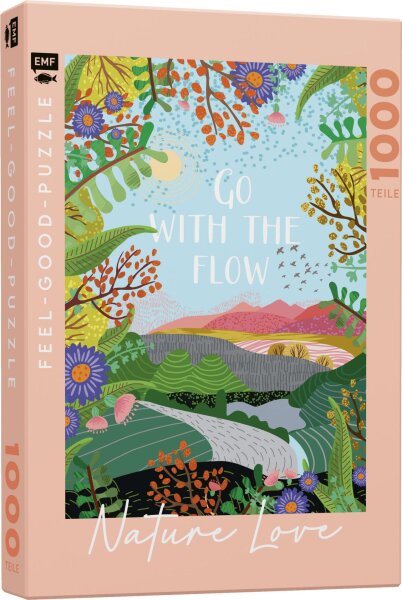 Feel-good-Puzzle - Go with the flow