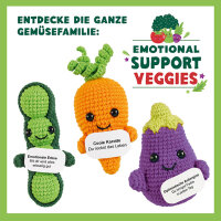 Emotional Support Veggies Häkelset - Karotte