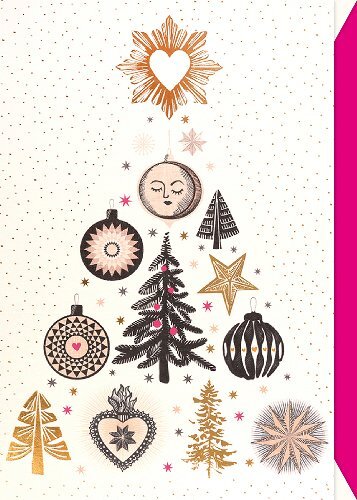 Klappkarte Weihnachtsbaum