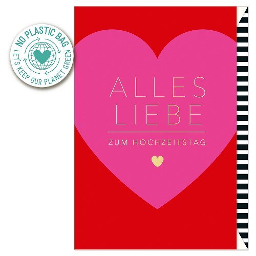 Klappkarte Hochzeitstag