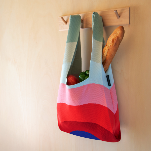 Stricktasche Indigo