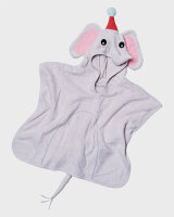 Organic Handtuch Poncho, Elefant