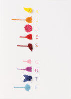 Klappkarte – Alles Gute