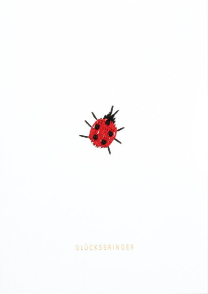 Klappkarte – Glücksbringer