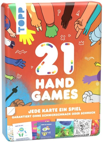 Spiel - 21 Hand games