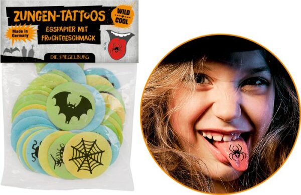 Zungentattoos wild + cool