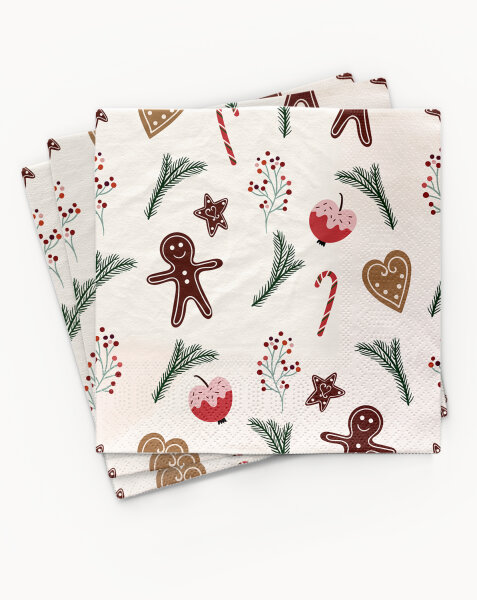 Serviette - Gingerbread