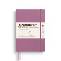 Notizbuch medium A5, dusty rose, blanco