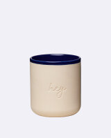 Tasse aus Porzellan - hey