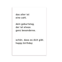 Postkarte Geburtstag "Schön, dass es dich...