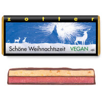 Schöne Weihnachtszeit Schokolade VEGAN