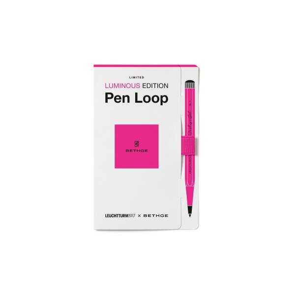 Pen Loop (Stiftschlaufe), Pink - Luminous Edition