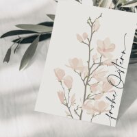 Osterkarte Magnolie Frohe Ostern